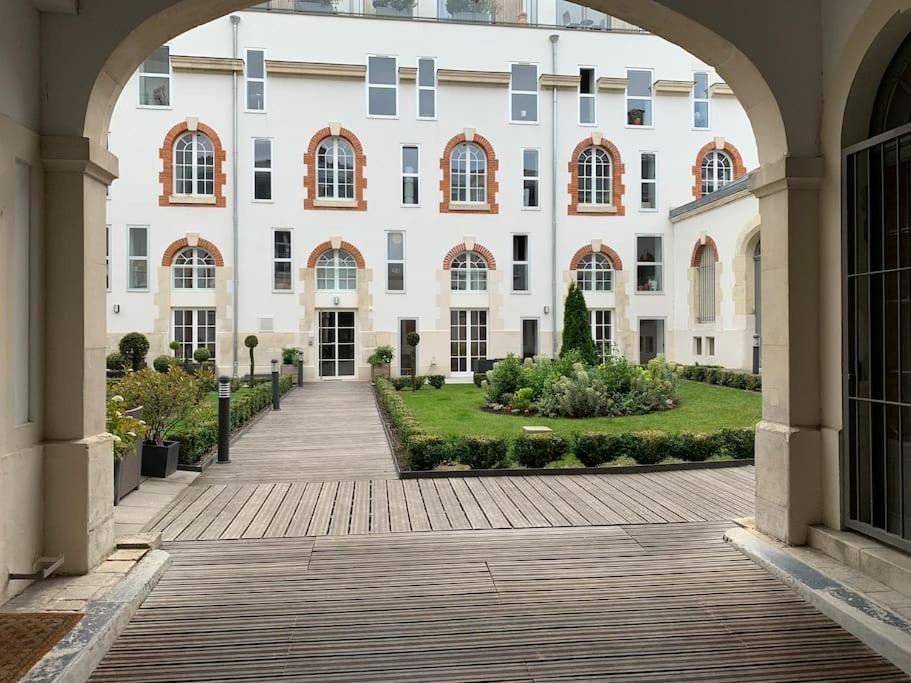 Studio Terrasse, Ancienne Maison De Champagne Reims Eksteriør bilde