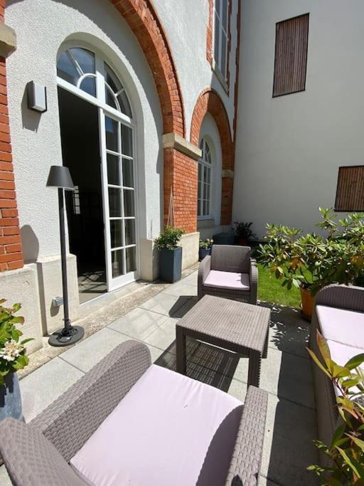 Studio Terrasse, Ancienne Maison De Champagne Reims Eksteriør bilde